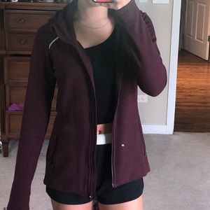 athleta zip up hoodie